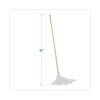 Boardwalk 48 in L Deck Mop, White, Rayon, PK6, BWK116R BWK116R